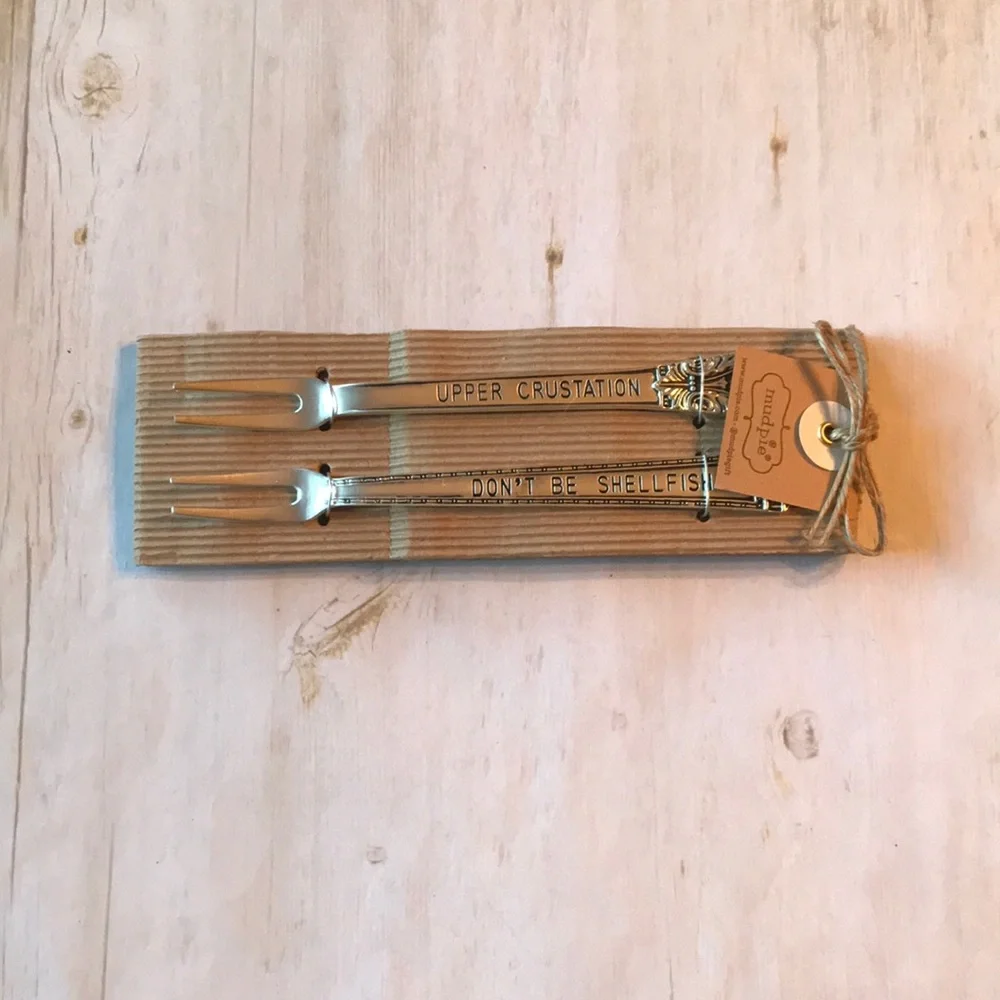 Mud Pie Seafood Fork Set